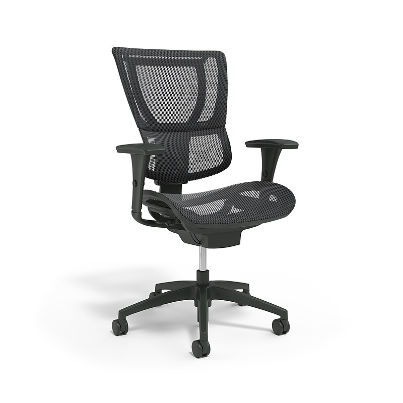 Workplace2.0 Lawton Ergonomic Mesh Swivel Task Chair, Black (UN62655) image 1
