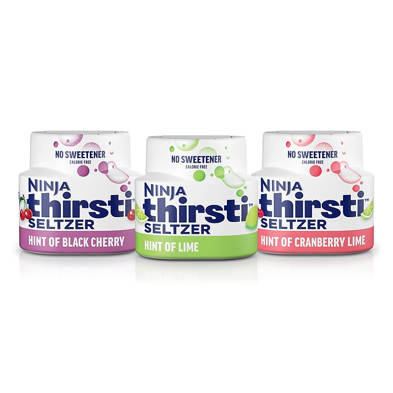 Ninja Thirsti Sugar-Free SPLASH Variety Pack Drink Mix Drops, 2.07 oz., 3/Pack (WCFV1) image 1