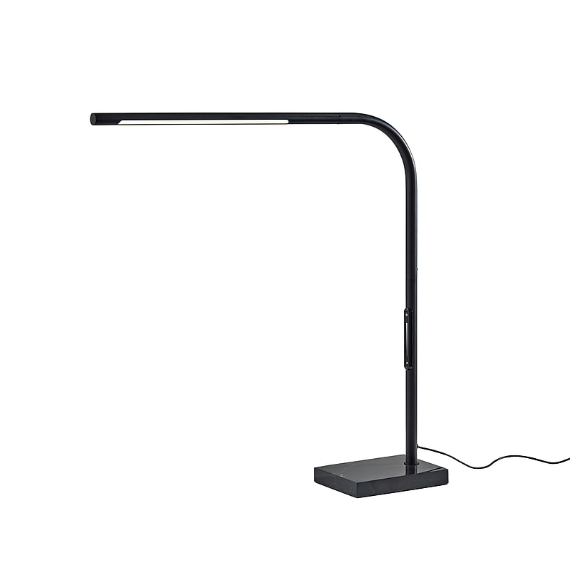 Adesso Cullen LED Desk Lamp, 24"H, Black (4353-01) image 1