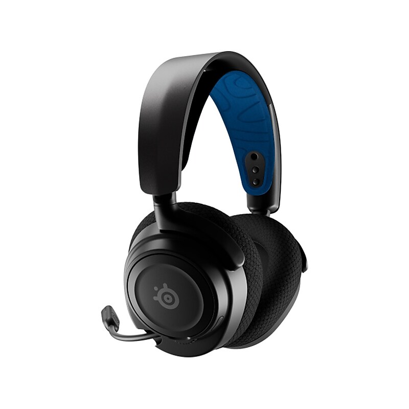 SteelSeries Arctis Nova 7P Wireless Bluetooth Gaming Over-the-Ear Headset, USB-C, Black (61559) image 1
