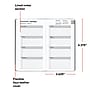 2027 Staples 3.63" x 6.38" Weekly & Monthly Planner, Faux Leather Cover, Black (ST12937-27)~#|#~4722A06C-7FE2-4FD2-B598BB33CCD818AE_sc7