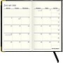 2026 AT-A-GLANCE Fine Diary 3" x 5" Calendar Year Weekly & Monthly Planner, Faux Leather Cover, Black (70-1111-05-26)~#|#~472E74E7-C013-40D4-88A20C6BE0BADF55_sc7