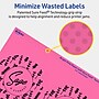 Avery Laser/Inkjet Round Multipurpose Labels, 3.5" Dia., Bright Pink, 160/Pack (94514)~#|#~4733119A-4005-45C4-BB4F9FE2332D37CD_sc7