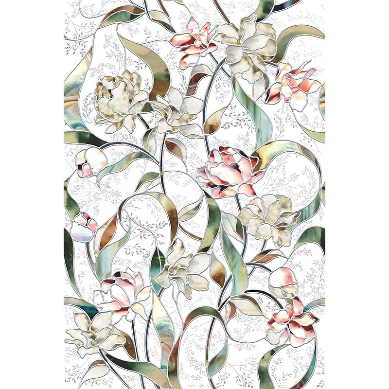 Artscape Begonia Window Film, 24" x 36" (02-3738) image 1