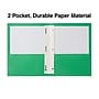 Staples 2-Pocket Presentation Folders with Fasteners, Green, 10/Pack (13388-US)~#|#~473644B8-9C1A-4E87-A22C762D89190DD1_sc7