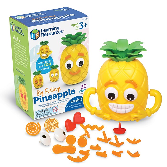 Learning Resources Big Feelings Pineapple Social-Emotional