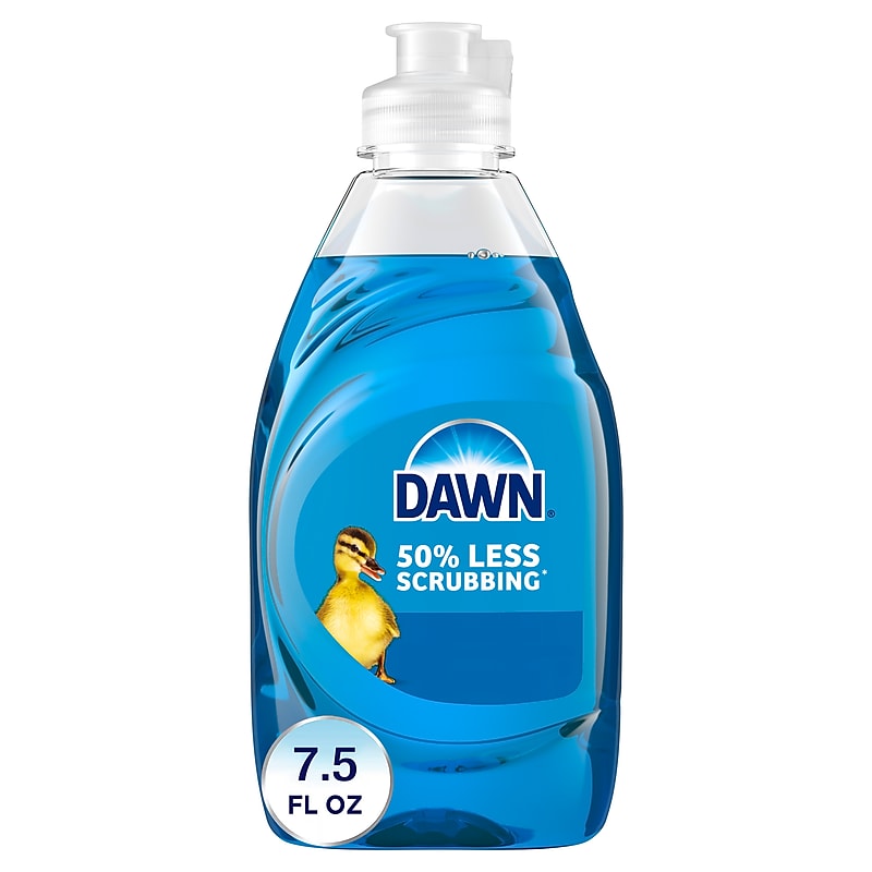 Dawn Ultra Liquid Dish Soap, Original Scent, 7.5 oz., 12/Carton (08124CT) image 1