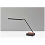Adesso Sawyer LED Desk Lamp, 24.5", Black/Camel Brown (3039-01)~#|#~473FE306-152B-47D8-B2B81AEFC6909EF6_sc7