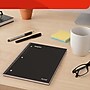 STAPLES Accel 1‑Subject Notebook, 8.5” x 11”, College Ruled, 100 Sheets, Black~#|#~47404617-F119-48EB-97D5AFD81548ACDB_sc7
