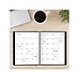 2025 AT-A-GLANCE Contemporary 7" x 8.75" Weekly & Monthly Planner, Faux Leather Cover, Black (70-545X-05-25)~#|#~4743249C-3ED1-40FC-BCD95583E83A4D7F_sc7