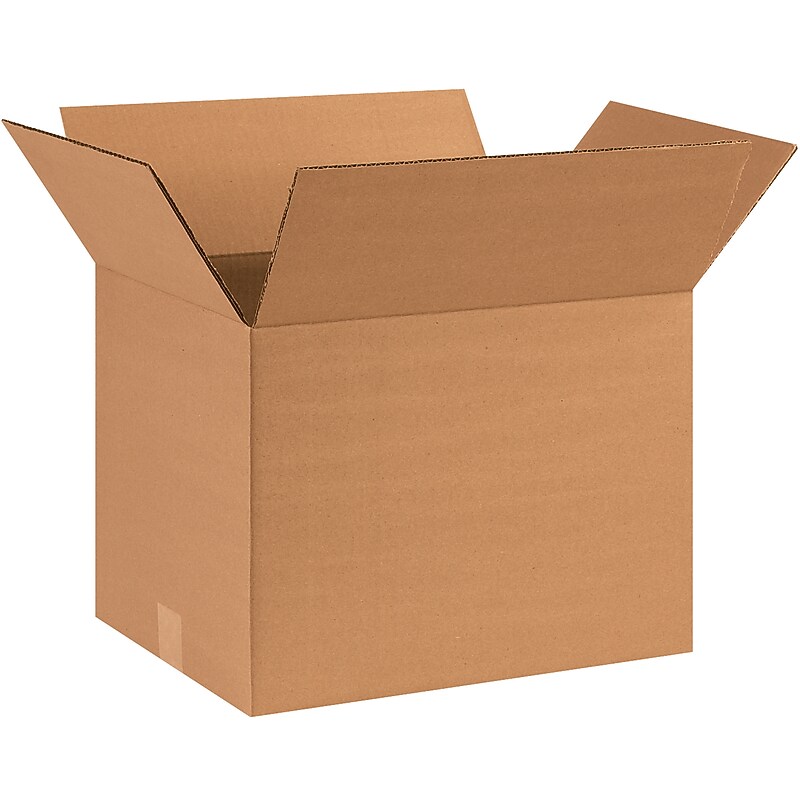 16" x 12" x 12" Shipping Boxes, 32 ECT, 250/Pallet (161212) image 1