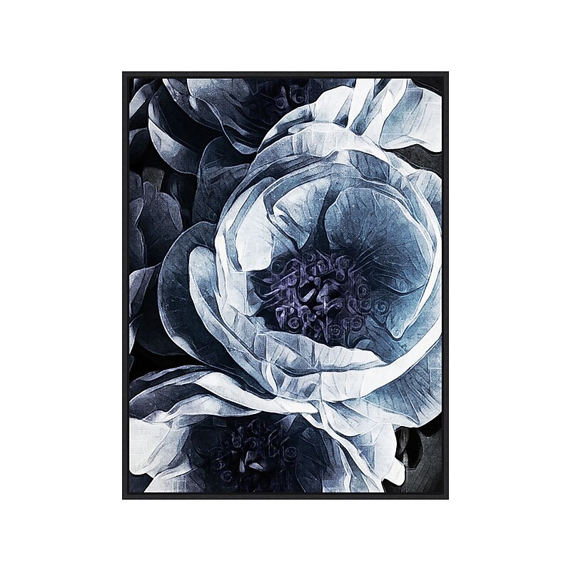 Amanti Art Peony Blue Petals III, Canvas, 23" x 30" (A42675515894) image 1