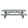 Global Industrial 8' Rectangular Picnic Table, Expanded Metal, Gray (277153GY)~#|#~4745BF13-59AB-4D53-8D88501ED3E1519D_sc7