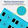 Avery Printable Decorative Edge Multipurpose Labels, 1.5" x 3.5", Bright Blue, 200/Pack (94122)~#|#~474BA1E3-8A26-493C-A781FA18766013EC_sc7