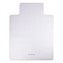Mind Reader Carpet Chair Mat with Lip, 36" x 48'', Low-Pile, Clear (OFFCMAT-CLR)~#|#~4751479B-ED36-4205-99B920CABD40C5A0_sc7