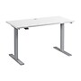 Bush Business Furniture Move 60 Series 48"W Electric Height Adjustable Standing Desk, White (M6S4824WHSK)~#|#~4755B9C3-5A65-45C9-922CAA8CC535DFCF_sc7