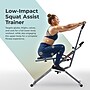 Sunny Health & Fitness Row-N-Ride Hydraulic Squat Assist Trainer, Gray/Black (SF-A023053)~#|#~47569335-1883-4DEB-BD11E39AF95050F7_sc7