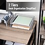 Mind Reader Metal Side Loading Stackable Letter Tray, Letter Size, Silver, 2/Pack (DSTACK2-SIL)~#|#~475797F1-0B6E-4E47-A0EAF932A1EA69C7_sc7