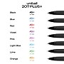 uni-ball 207 Plus+ Retractable Gel Pens, Medium Point, 0.7mm, Black Ink, 12/Pack (70462)~#|#~47591293-6398-443E-84033B07EA49D4AC_sc7