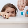 Plan Toys Wooden Mini Spinning Tops, Blue, 4/Pack (PTS4132)~#|#~475B2689-6ED9-441A-AE1DB2360F475B49_sc7