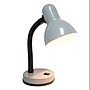Simple Designs Basic LED Desk Lamp, 14.25", Silver (LD1003-SLV)~#|#~475BF43B-504F-45EA-B7B19A760A12786D_sc7