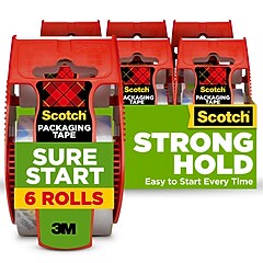 Scotch Heavy Duty Packing Tape with Dispenser, 1.88