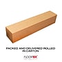 Floortex Computex Advantagemat Carpet Chair Mat with Lip, 36" x 48", Designed for Medium-Pile Carpet, Clear PVC (319226LV)~#|#~47638AD0-02DF-450D-9732FE6453A2BC87_sc7
