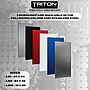 Triton Products LocBoard 24" x 42" x 9/16" Steel Square Hole Pegboards, 2/Set (LB2-R)~#|#~4768B68C-3366-43A9-AE6CC1AE74AD7062_sc7