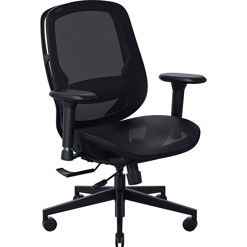 Razer Fujin Mesh Nylon Ergonomic Lounger Gaming Chair, Black (14325916) image 1