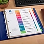 Avery Ready Index Table of Contents Extra-Wide Paper Dividers, 1-10 Tab, Multicolor (11165)~#|#~4770F2FD-6F79-43D5-A7E5DB48816D2D6F_sc7