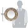 Infinity Instruments Victoria Decorative Wall Mirror, Plastic, 23.5" (15368GD)~#|#~4771508D-220D-48B1-A985FC42A2BA6F71_sc7