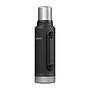 Outdoors Professional Stainless-Steel Vacuum Insulated Termo Classic Bottle with Carry Handle, 47 oz., Black (OUTD9393)~#|#~4771D15F-3ECA-4DFF-B588B605D9E36D4A_sc7