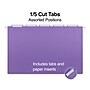Staples Heavy Duty Hanging File Folders, 1/5-Cut Tab, Legal Size, Assorted Colors, 25/Box (345001)~#|#~47799828-117A-46F3-82AAAA3D06CE2465_sc7