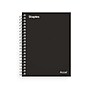 Staples Premium 1-Subject Notebook, 3.5" x 5.5", College Ruled, 200 Sheets, Black (TR58288)~#|#~477DF328-1460-4384-991999923F16C31B_sc7