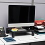Mind Reader Adjustable Plastic Monitor/Laptop Stand, Black (PLMONST-BLK)~#|#~4782953E-1DC3-48F9-82DD9763B2CC66D8_sc7