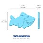 bentgo Buddies Shark Kids Insulated Ice Packs, Assorted Colors, 4/Pack (BGICE-SHK)~#|#~4787AA80-74BA-44E8-850C68DDB554AECF_sc7