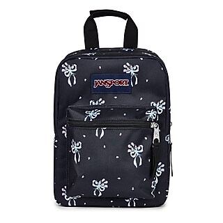 JanSport Big Break Foraging Finds Insulated Lunch Bag, Blue/White