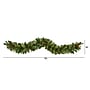 Nearly Natural Christmas Artificial Garland and Pine Cones, 6' (4459)~#|#~479F7ED0-3D41-45D5-8E2A535AEEDF3524_sc7