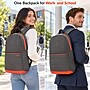 Vangoddy Grove Laptop Backpack, Medium, Orange (NBKLEA593)~#|#~47A1C8E9-2BE6-4E3D-A4AECAF8A62FDF41_sc7