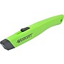 Westcott Retractable Ceramic Safety Knife, Green (16475)~#|#~47A1E10F-2FD0-4AF2-AB0443538C54159B_sc7