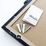 BAZIC Products CUBIX Frameless Magnetic Chalkboard, 14" x 14", Chalk Marker & Magnet (BAZ6049)~#|#~47A28B08-9B95-4A5E-9A653F22647607B5_sc7