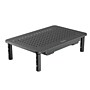 Staples TECH Adjustable Monitor Stand with Drawer, Black (ST62819-CC)~#|#~47A417DF-7EB1-4430-89859002F918B4A5_sc7