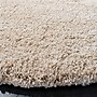Safavieh California Shag 6'7" Round Area Rug, Machine Made, Beige (SG151-1313-7R)~#|#~47A54C54-C067-4889-807605104DA95E3E_sc7