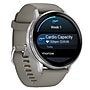 Garmin Venu 4 Fitness Smartwatch, GPS, 45mm, Silver Gray Silicone Band (010-03014-01)~#|#~47A8FF21-B1B6-422F-A52B0FF1D179438B_sc7