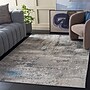 Safavieh Palma 8' x 10' Rectangle Indoor Area Rug, Machine Made, Grey/Teal (PAM364G-8)~#|#~47AAC7B0-A5BE-4BC9-B4534645256F086E_sc7