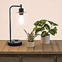 Lavish Home 16.14" LED Table Lamp with USB Ports, Black, 2/Set (72-LMPDKIND-1B-2)~#|#~47AD18E7-93FC-4A6D-8905D18910E438DE_sc7