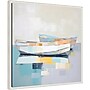 Amanti Art Maritime Tranquility I by Irena Orlov Framed Canvas Wall Art Print, 22"W x 22"H (A42678866020)~#|#~47AF40B9-410A-4208-B4639D6C380F5D2B_sc7