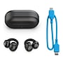 JLab Flex Wireless Open Earbuds, Bluetooth, Black (EBFLEXRBLK124)~#|#~47BC3F37-A3E2-46A0-B9B18087D4A6DDBC_sc7