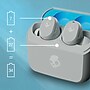 Skullcandy Mod True Wireless Earbuds with Microphone & Charging Case, Bluetooth, Light Gray (S2FYW-P751)~#|#~47BCABC2-8903-40EF-BA52EBBFE3F3BC08_sc7