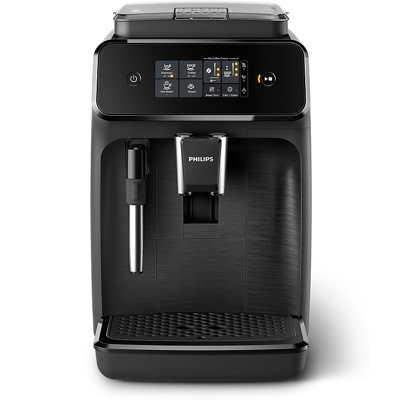 Philips 1200 Automatic Espresso Machine, Black (EP122004) image 1